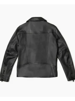 Asal Vision Black Jackets | Biker Jackets | Men’s Authentic Motorcycle Leather Jacket Black