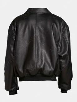 Asal Vision Black Jackets | Bomber Jackets | Mens Blouson Leather Jacket Black