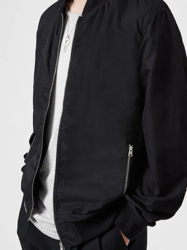 Asal Vision Cotton Jackets | Mens Casual Wear Bomber Cotton Jacket Black