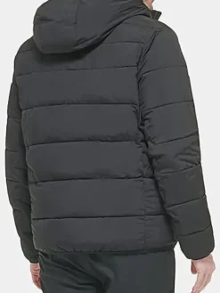 Asal Vision Puffer Jackets | Men’s Puffer Jacket With Hood Black