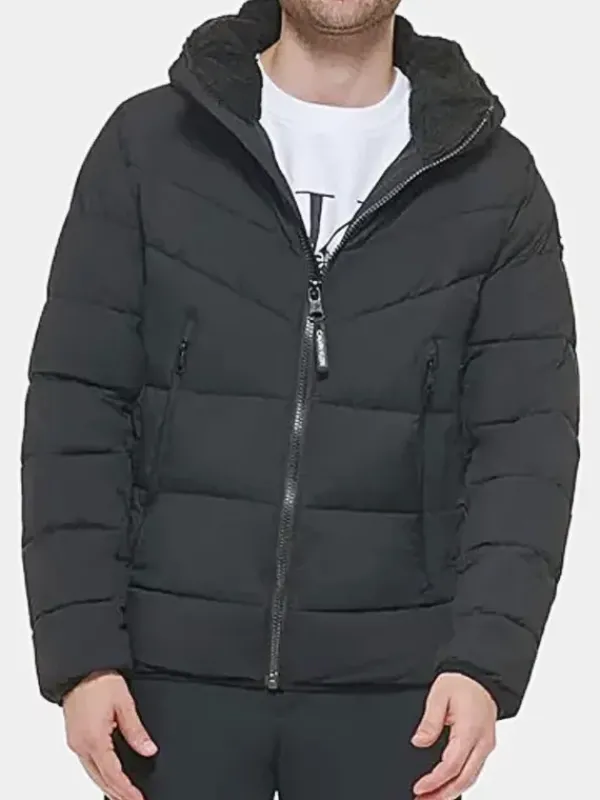 Asal Vision Puffer Jackets | Men’s Puffer Jacket With Hood Black