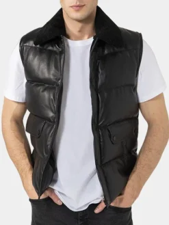 Asal Vision Vests | Men’s Puffer Vest Black