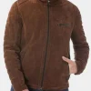 Asal Vision Brown Jackets | Suede Jackets | Mens Vintage Suede Leather Jacket Brown