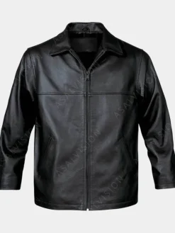 Asal Vision Black Jackets | Leather Jackets | Mens Genuine Leather Bomber Jacket Black