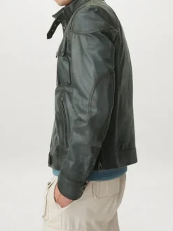 Asal Vision Leather Jackets | Men’s Fashion Leather Jacket Green