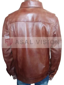 Asal Vision Brown Jackets | Leather Jackets | Men’s Handmade Leather Jacket Brown