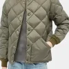 Asal Vision Puffer Jackets | Men’s Puffer Jacket Olive Green
