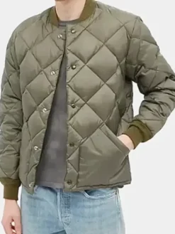 Asal Vision Puffer Jackets | Men’s Puffer Jacket Olive Green