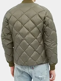 Asal Vision Puffer Jackets | Men’s Puffer Jacket Olive Green