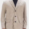 Asal Vision Suede Jackets | Blazers | Mens Outerwear Suede Blazer Off White