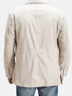 Asal Vision Suede Jackets | Blazers | Mens Outerwear Suede Blazer Off White