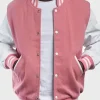 Asal Vision Varsity Jackets | Men’s Varsity Jacket Pink And White