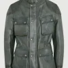 Asal Vision Leather Jackets | Men’s Real Leather Fashion Jacket Green