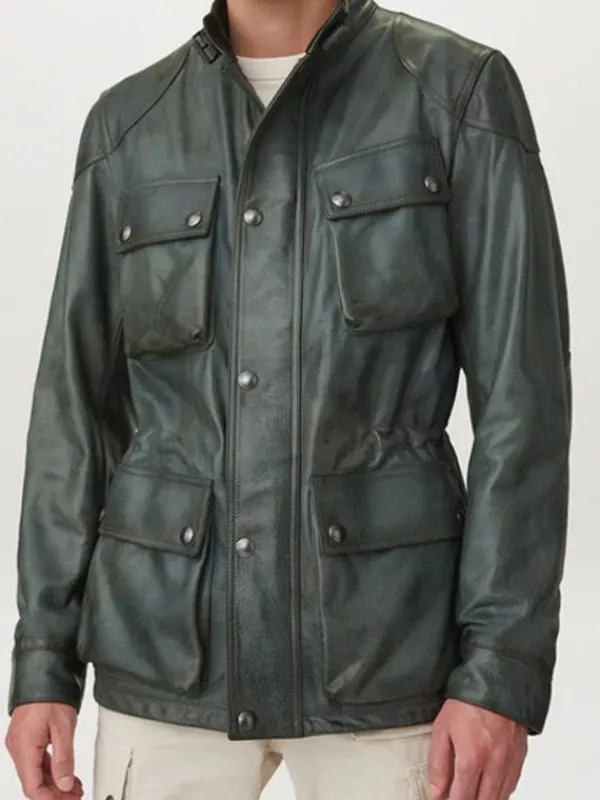 Asal Vision Leather Jackets | Men’s Real Leather Fashion Jacket Green