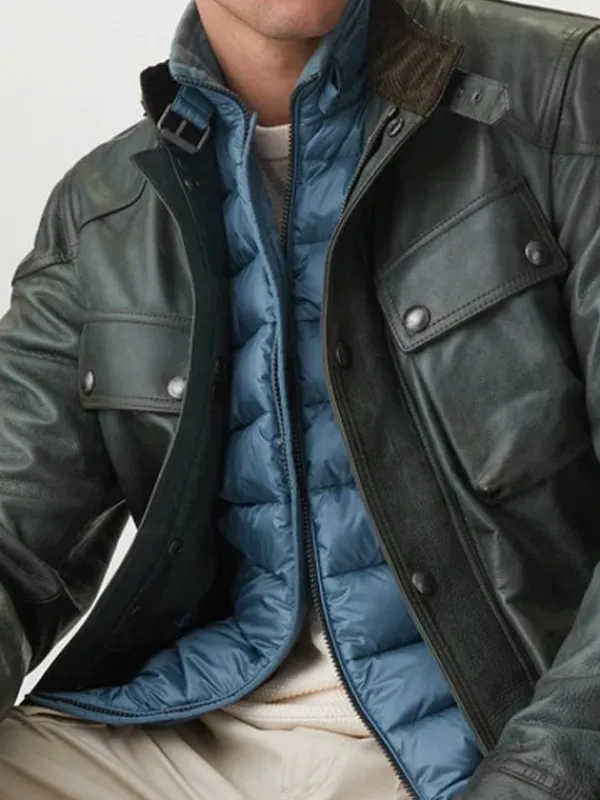 Asal Vision Leather Jackets | Men’s Real Leather Fashion Jacket Green