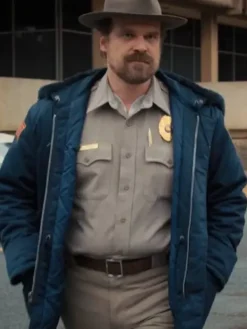 Asal Vision Cotton Jackets | Men’s Stranger Things Jim Hopper Jacket Blue
