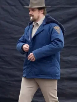 Asal Vision Cotton Jackets | Men’s Stranger Things Jim Hopper Jacket Blue