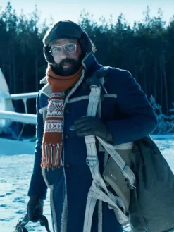 Asal Vision Men Coats | Men’s Stranger Things Season 4 Murray Bauman Coat Blue
