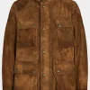 Asal Vision Brown Jackets | Suede Jackets | Men’s Suede Leather Fashion Jacket Brown