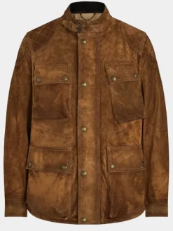 Asal Vision Brown Jackets | Suede Jackets | Men’s Suede Leather Fashion Jacket Brown