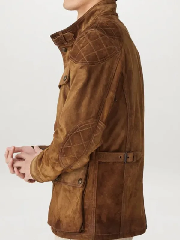 Asal Vision Brown Jackets | Suede Jackets | Men’s Suede Leather Fashion Jacket Brown
