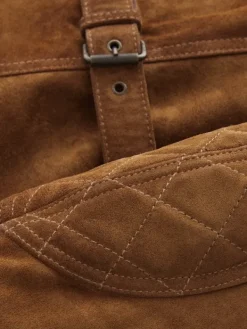 Asal Vision Brown Jackets | Suede Jackets | Men’s Suede Leather Fashion Jacket Brown
