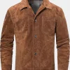 Asal Vision Suede Jackets | Trucker Jackets | Mens Suede Leather Trucker Jacket Brown, Dark Brown, Beige, and Black