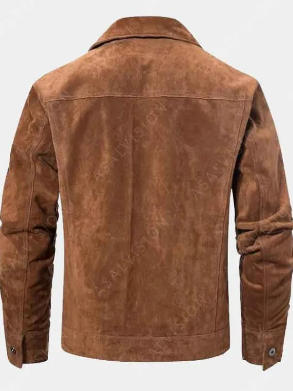 Asal Vision Suede Jackets | Trucker Jackets | Mens Suede Leather Trucker Jacket Brown, Dark Brown, Beige, and Black