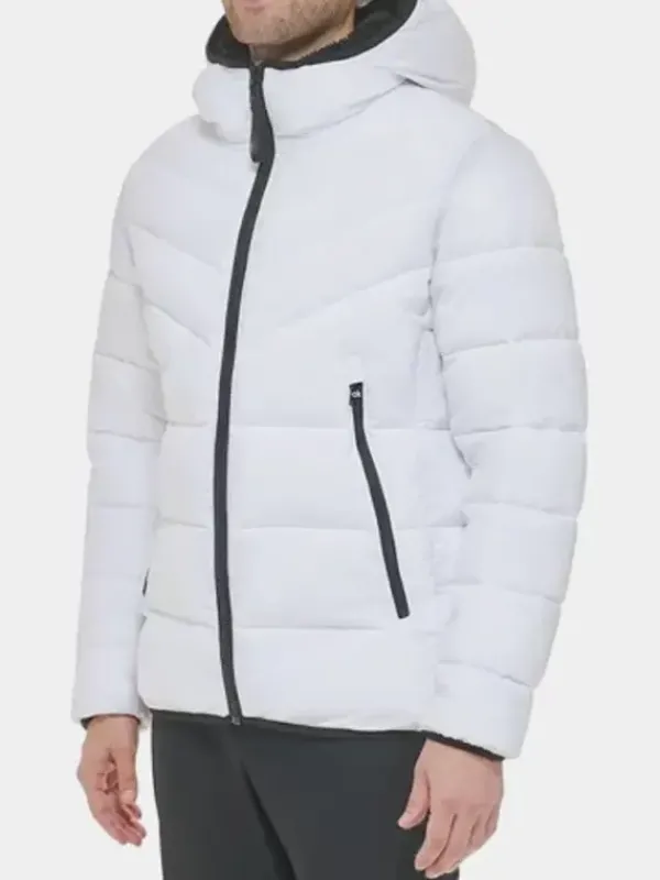 Asal Vision Puffer Jackets | Men’s Puffer Jacket With Hood White