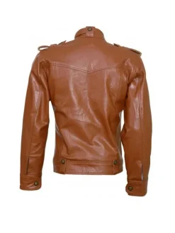 Asal Vision Brown Jackets | Leather Jackets | Mens Winter Wear Leather Jacket Tan