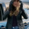 Asal Vision Black Jackets | Leather Jackets | Michaela Stone Manifest Season 4 Jacket Black