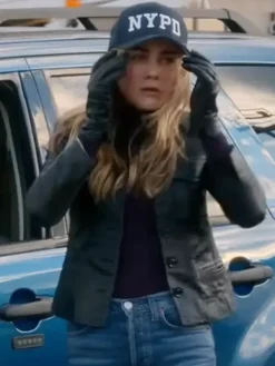 Asal Vision Black Jackets | Leather Jackets | Michaela Stone Manifest Season 4 Jacket Black