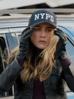 Asal Vision Black Jackets | Leather Jackets | Michaela Stone Manifest Season 4 Jacket Black