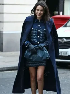 Asal Vision Women Coats | Michelle Keegan BBC Radio 2 Trench Coat Blue