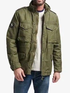 Asal Vision Cotton Jackets | Military M65 Field Jacket Green