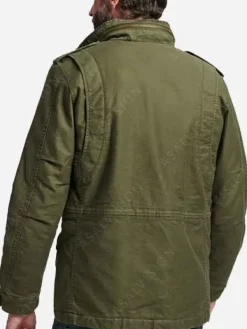 Asal Vision Cotton Jackets | Military M65 Field Jacket Green