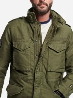 Asal Vision Cotton Jackets | Military M65 Field Jacket Green