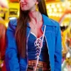 Asal Vision Cotton Jackets | Mimi Keene Sex Education Jacket Blue