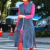 Asal Vision Vests | Miriam Maisel The Marvelous Mrs Maisel S05 Long Vest Blue