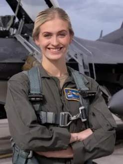 Asal Vision Cotton Jackets | Miss America 2024 US Air Force Pilot Madison Marsh Jacket Grey