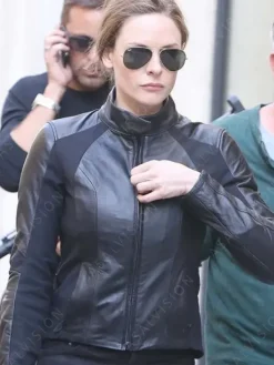 Asal Vision Leather Jackets | Mission Impossible Rebecca Ferguson Leather Jacket Black