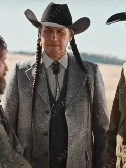 Asal Vision Blazers | Mo Brings Plenty Yellowstone Season 4 Blazer Grey