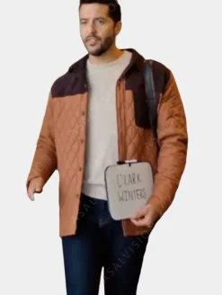 Asal Vision Cotton Jackets | Mom’s Christmas Boyfriend 2023 Zach Smadu Quilted Jacket Brown