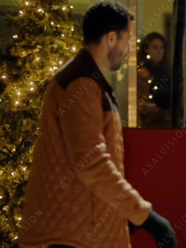 Asal Vision Cotton Jackets | Mom’s Christmas Boyfriend 2023 Zach Smadu Quilted Jacket Brown