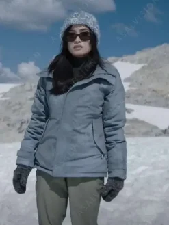 Asal Vision Cotton Jackets | Monarch Legacy of Monsters Cate Randa S1 Hooded Jacket Grey