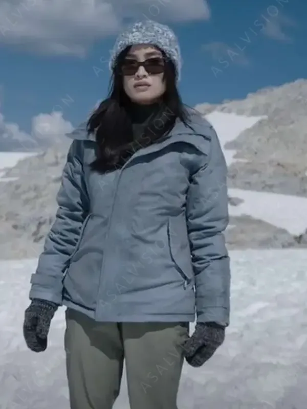 Asal Vision Cotton Jackets | Monarch Legacy of Monsters Cate Randa S1 Hooded Jacket Grey