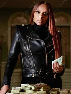 Asal Vision Black Jackets | Leather Jackets | Monet Power Book II Leather Jacket Black