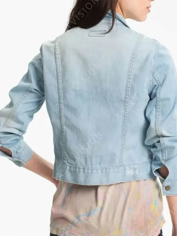Asal Vision Denim Jackets | Monica Dutton Yellowstone Denim Jacket Blue