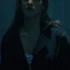 Asal Vision Women Coats | Morbius 2022 Adria Arjona Coat Black