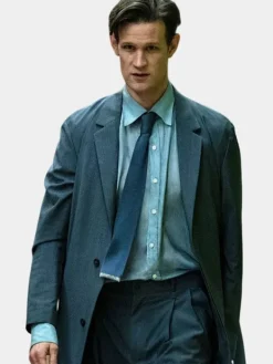 Asal Vision Men Coats | Morbius Matt Smith Trench Coat Grey
